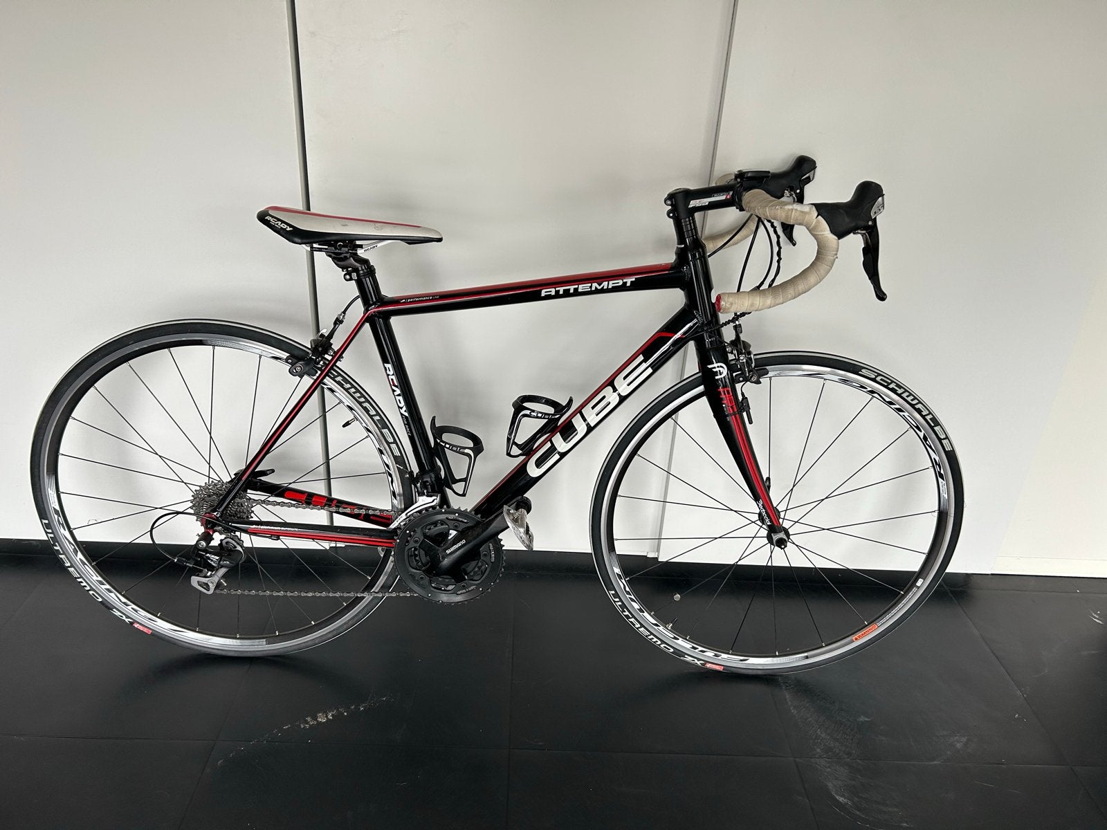 Cube Racefiets 56 inch, aluminium frame, carbon voorvork, Fietsen en Brommers, Fietsen | Racefietsen, Gebruikt, Heren, Aluminium