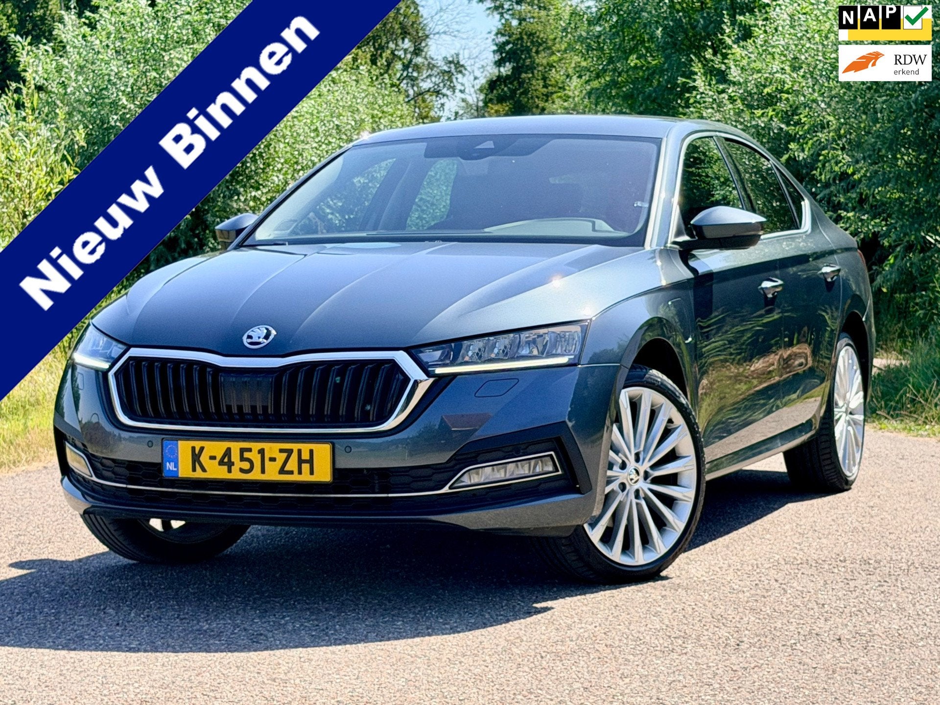 Skoda Octavia 1.4 TSI iV PHEV Business Edition Plus / Airco, Auto's, Stof, Gebruikt, 4 cilinders, 150 pk
