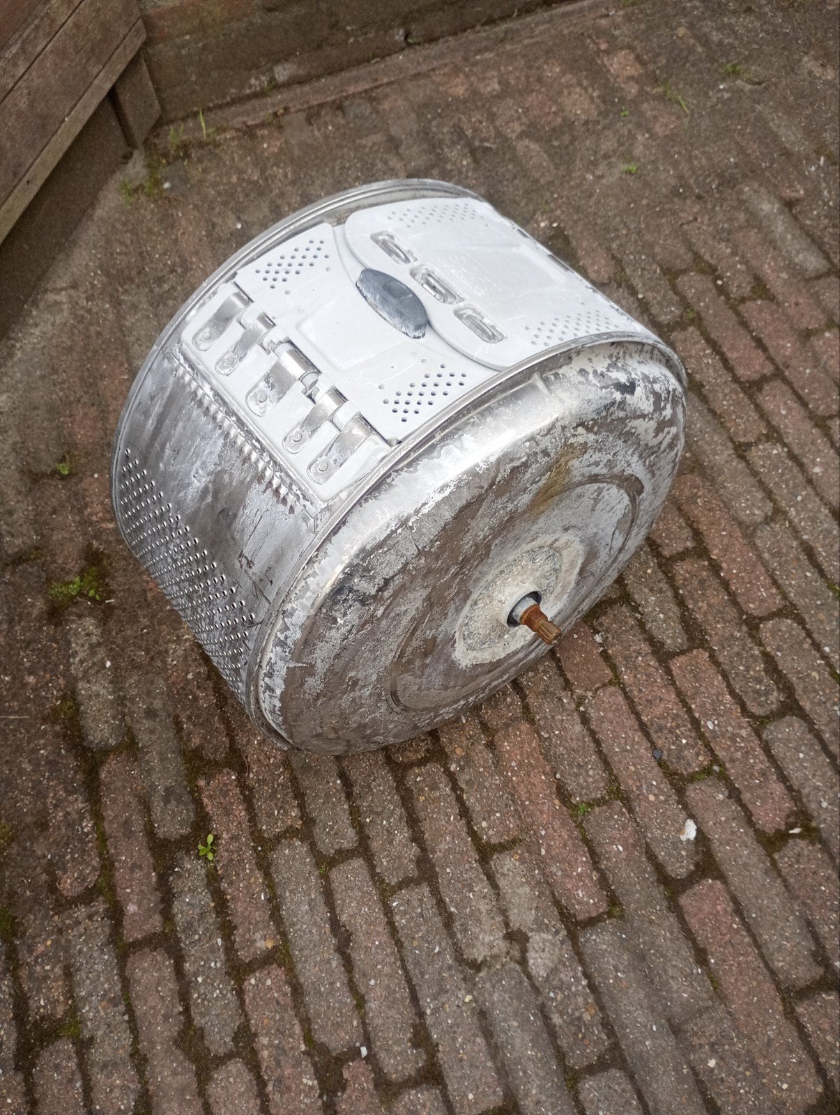 Wastrommel bovenlader, Witgoed en Apparatuur, Wasmachines, 1200 tot 1600 toeren, Bovenlader, Ophalen of Verzenden, Niet werkend