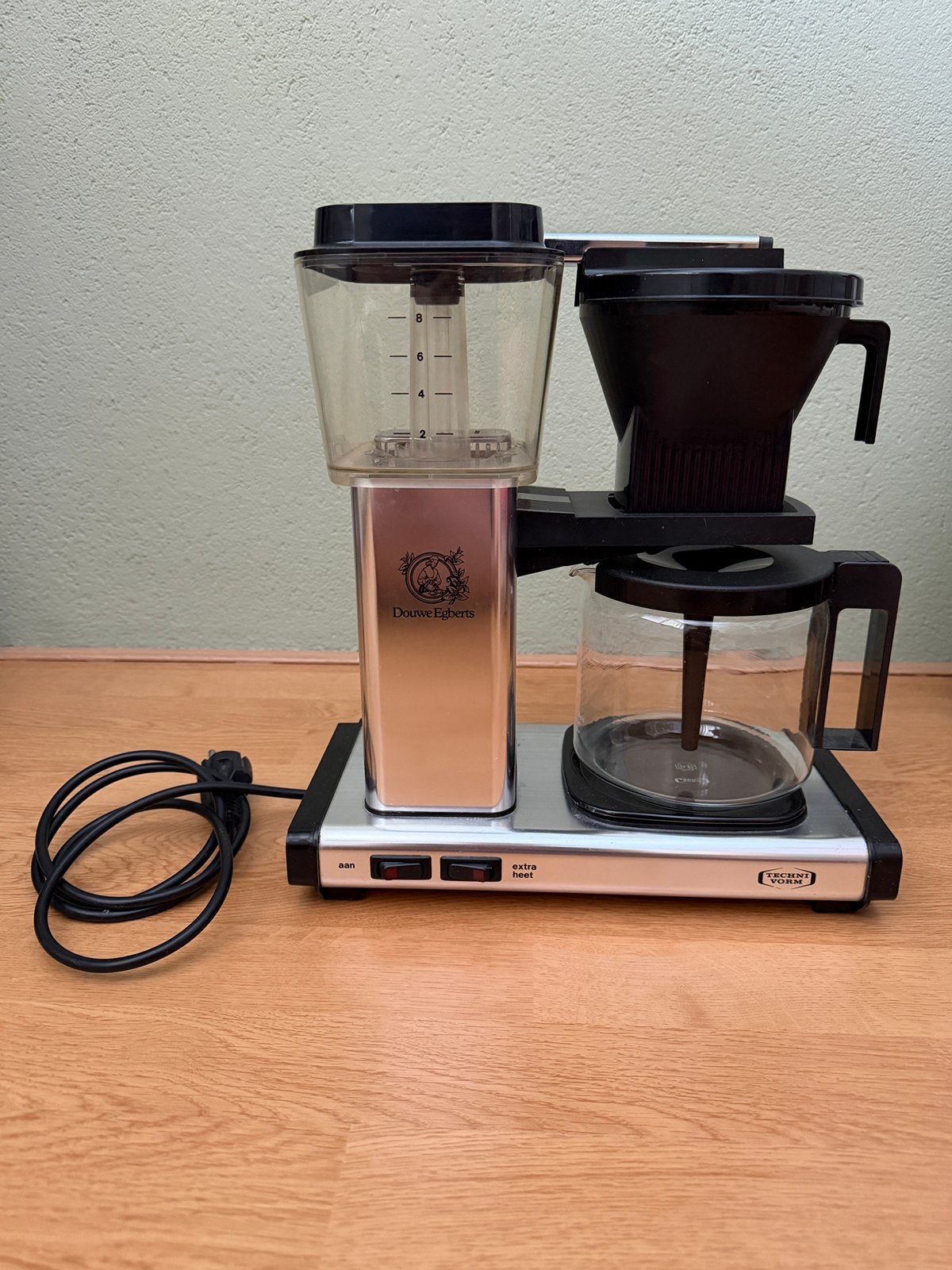 Moccamaster Douwe Egberts koffiezetapparaat, Ophalen, Gebruikt, Koffiemachine, Gemalen koffie