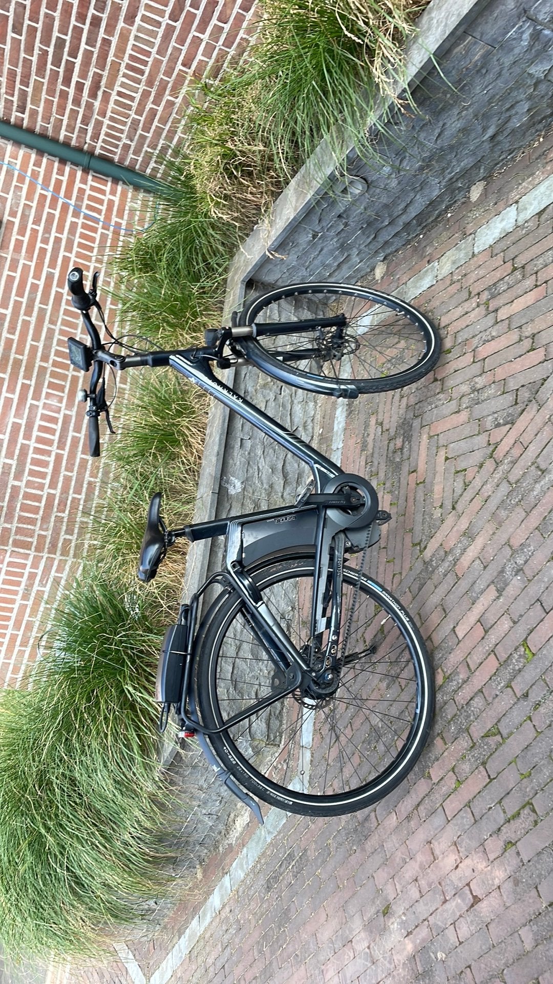 Kalkhoff include elektrische fiets, middenmotor, snaar., Minder dan 10 versnellingen, 49 tot 53 cm, Zo goed als nieuw, Ophalen