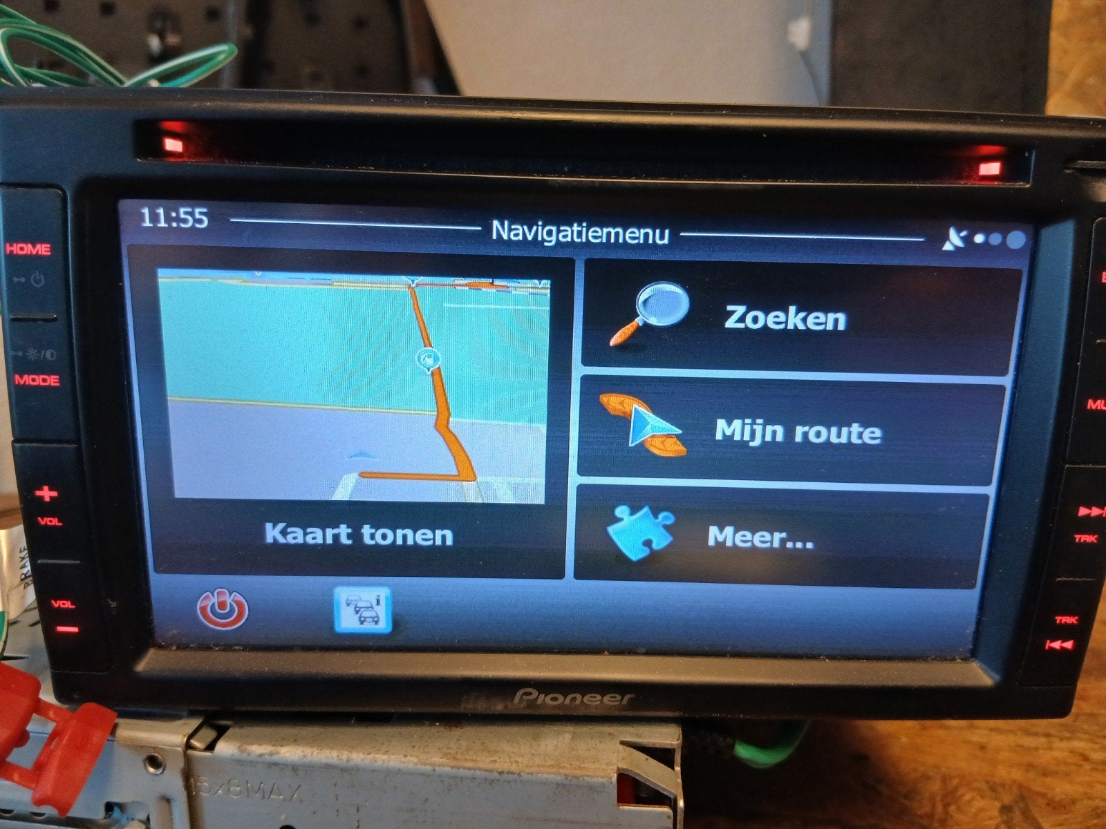 pioneer autoradio met Bleuthoot usb dab en  navigatie, Ophalen of Verzenden
