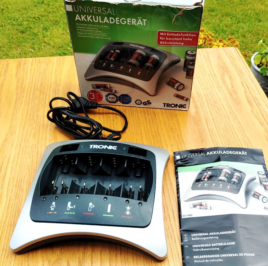 Tronic KH 980 Batterijlader, Audio, Tv en Foto, Verzenden, Gebruikt