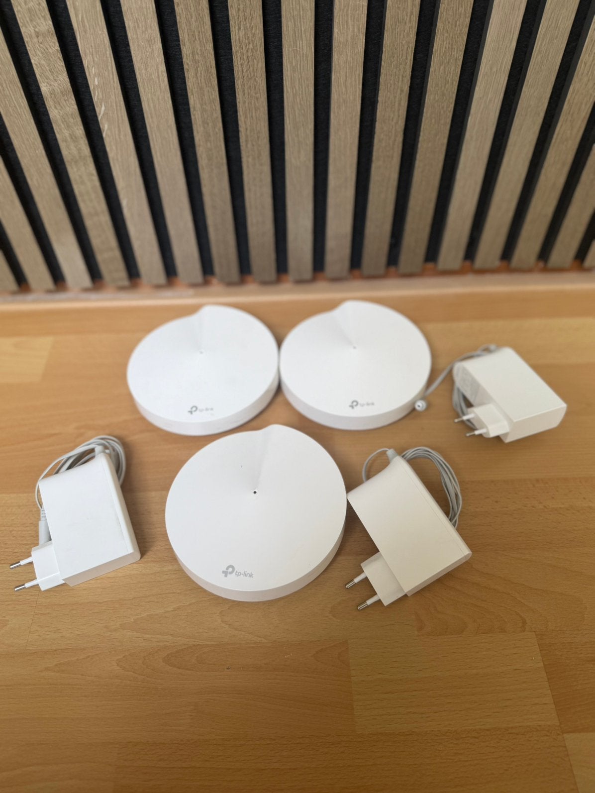 Tp link deco m9 plus 3 pack mesh system, Computers en Software, WiFi-versterkers, Ophalen of Verzenden, Zo goed als nieuw