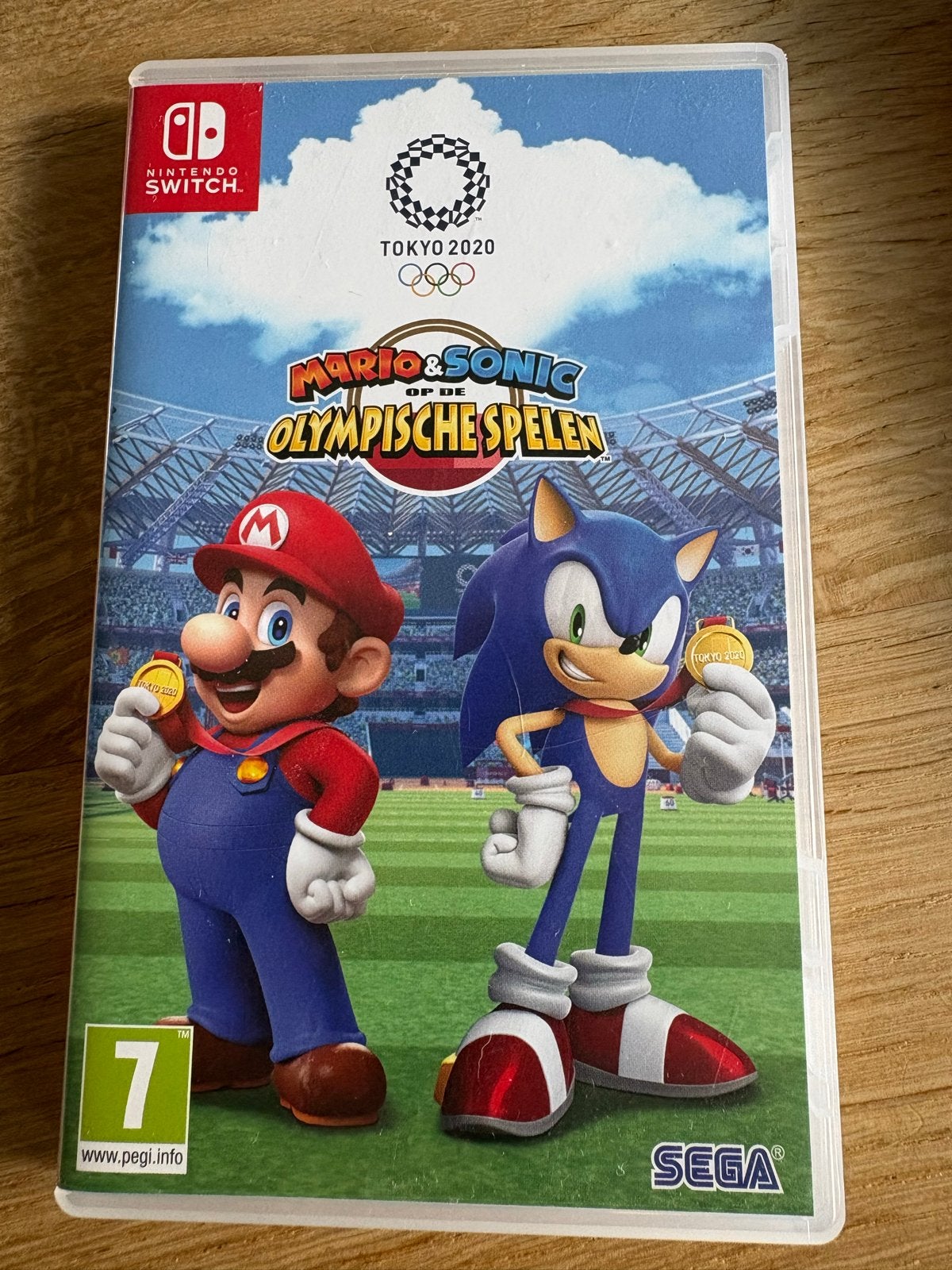 Mario & Sonic op de Olympische Spelen Tokyo 2020 Switch, Spelcomputers en Games, Eén computer, Ophalen of Verzenden, Zo goed als nieuw