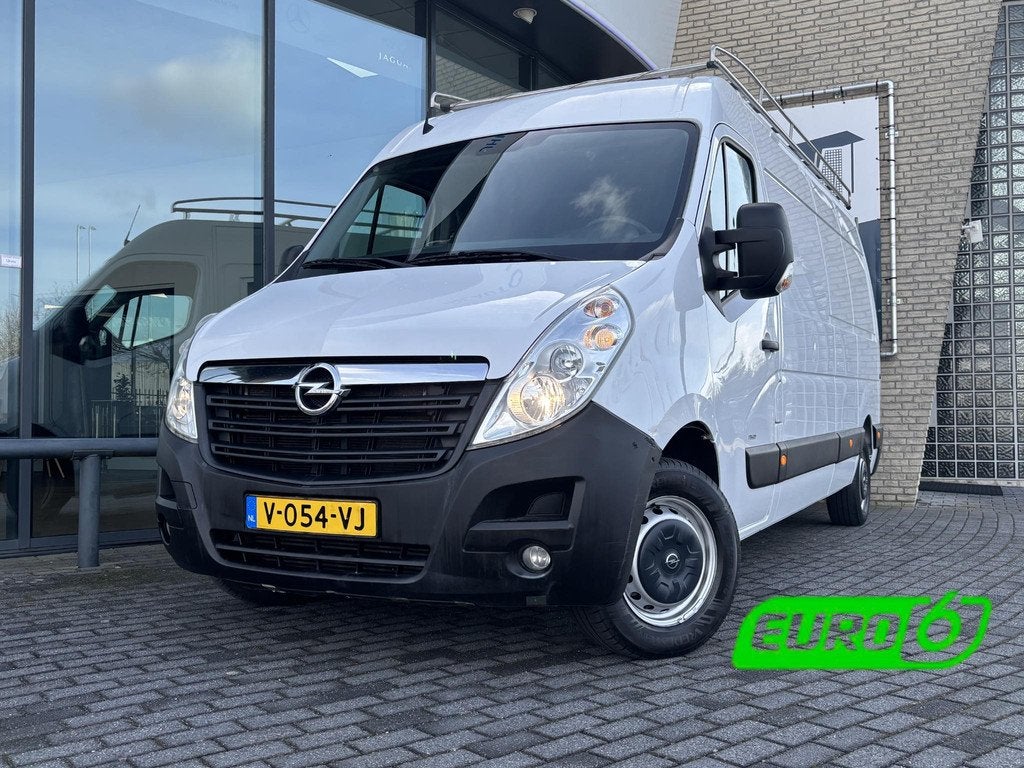 Opel Movano 2.3 CDTI L3H2*3-PERS*CRUISE*NAV*ECC*HAAK*IMPERIA, Auto's, Bestelauto's, Stof, Gebruikt, 4 cilinders, 2500 kg