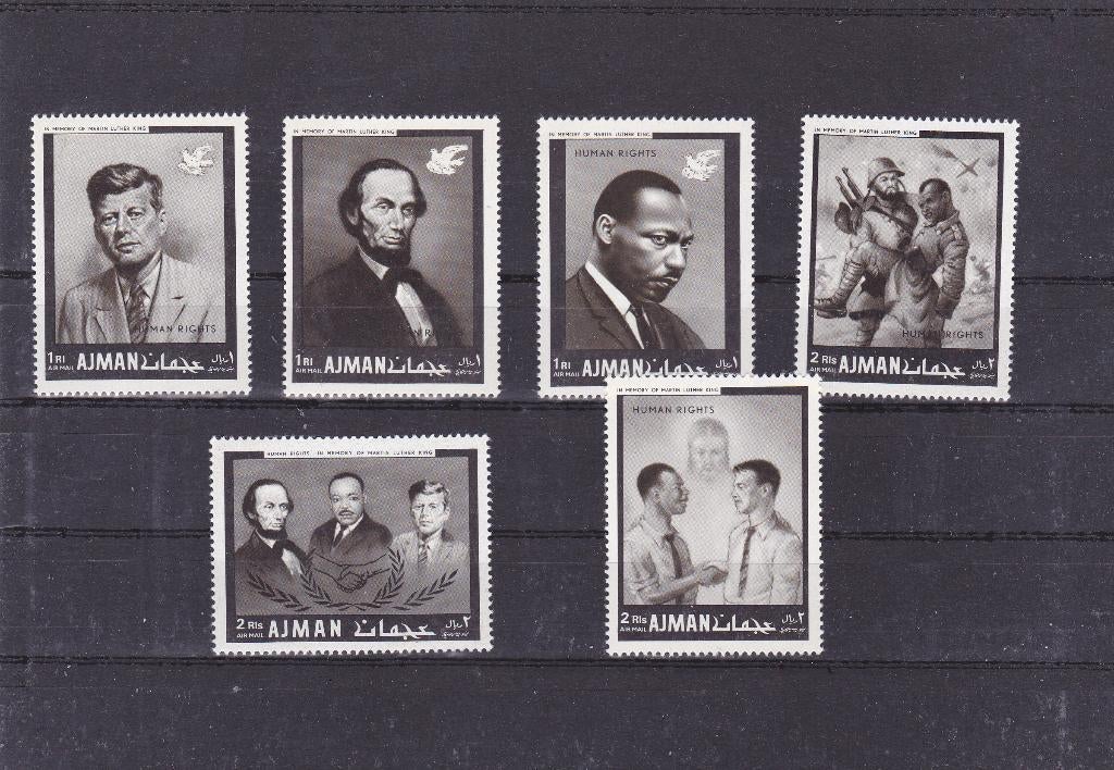 Kennedy Ajman (S775), Verzenden, Postfris, Overige thema's