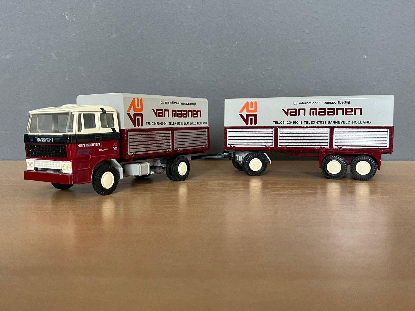 Lion Car DAF F2800 Combi Van Maanen Barneveld, Hobby en Vrije tijd, Modelauto's | 1:50, Ophalen of Verzenden, Zo goed als nieuw