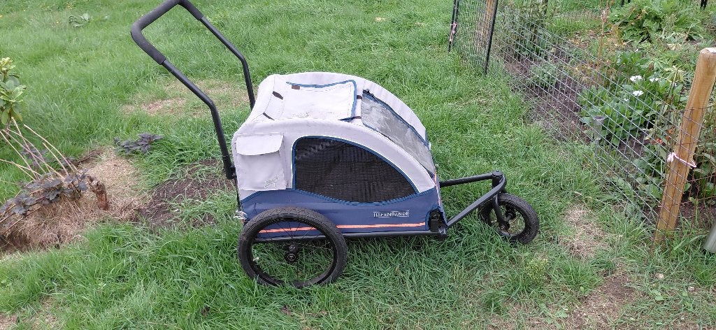 Hondenkar, om te wandelen, tot 30 kilo belastbaar, Overige merken, Ophalen, Gebruikt, Hondenfietskar