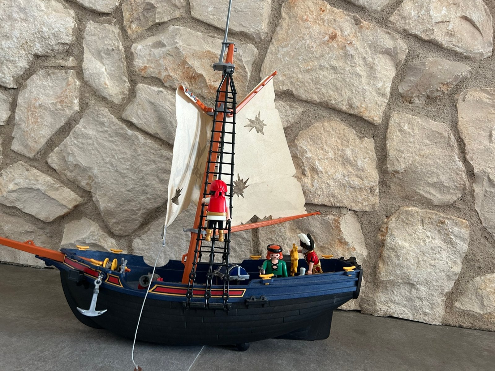 Playmobil piratenschip 5810, Ophalen of Verzenden, Gebruikt