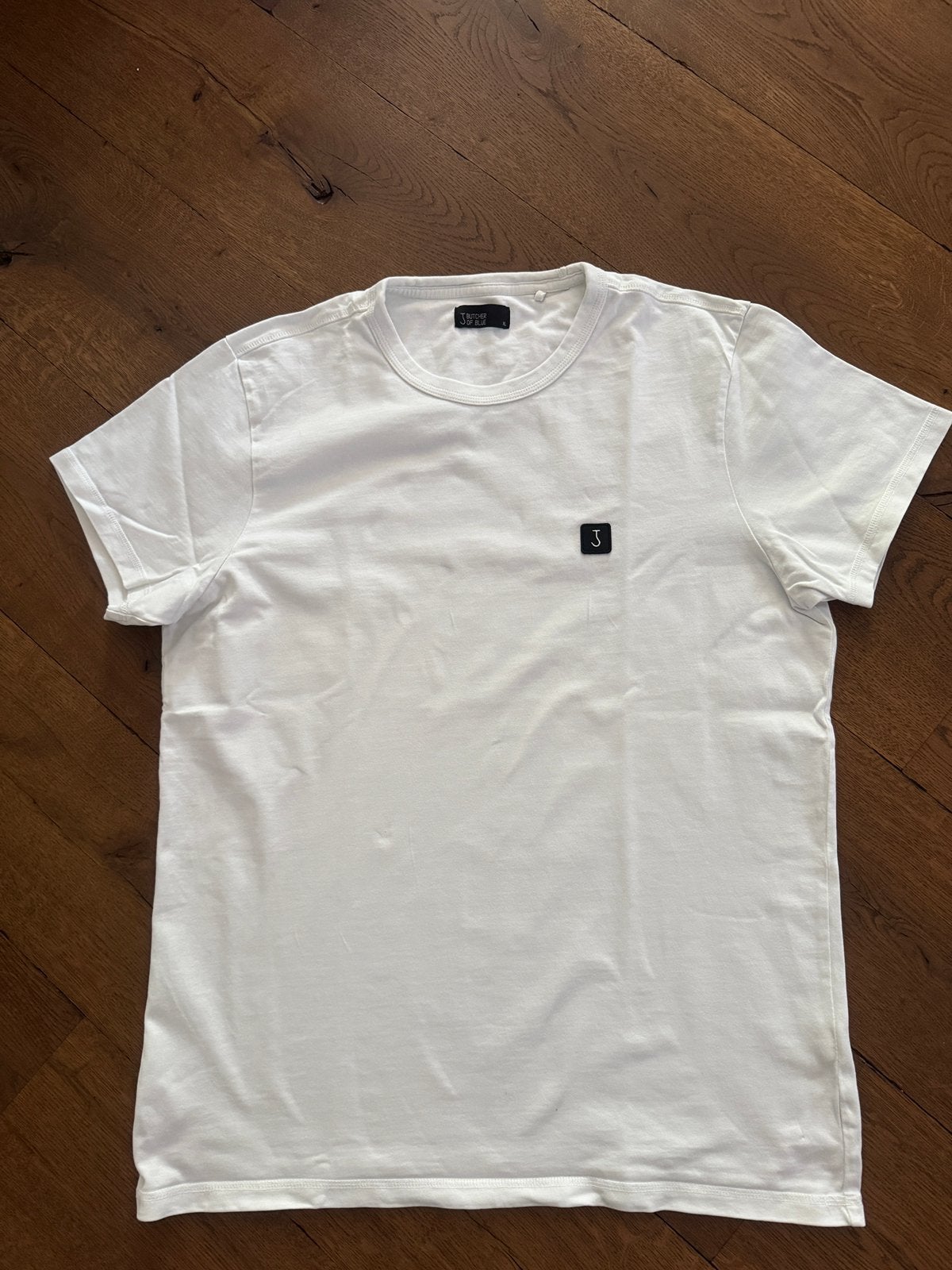 T’Shirt Butcher of Blue maat xl wit, Ophalen of Verzenden, Zo goed als nieuw, Maat 56/58 (XL), Wit