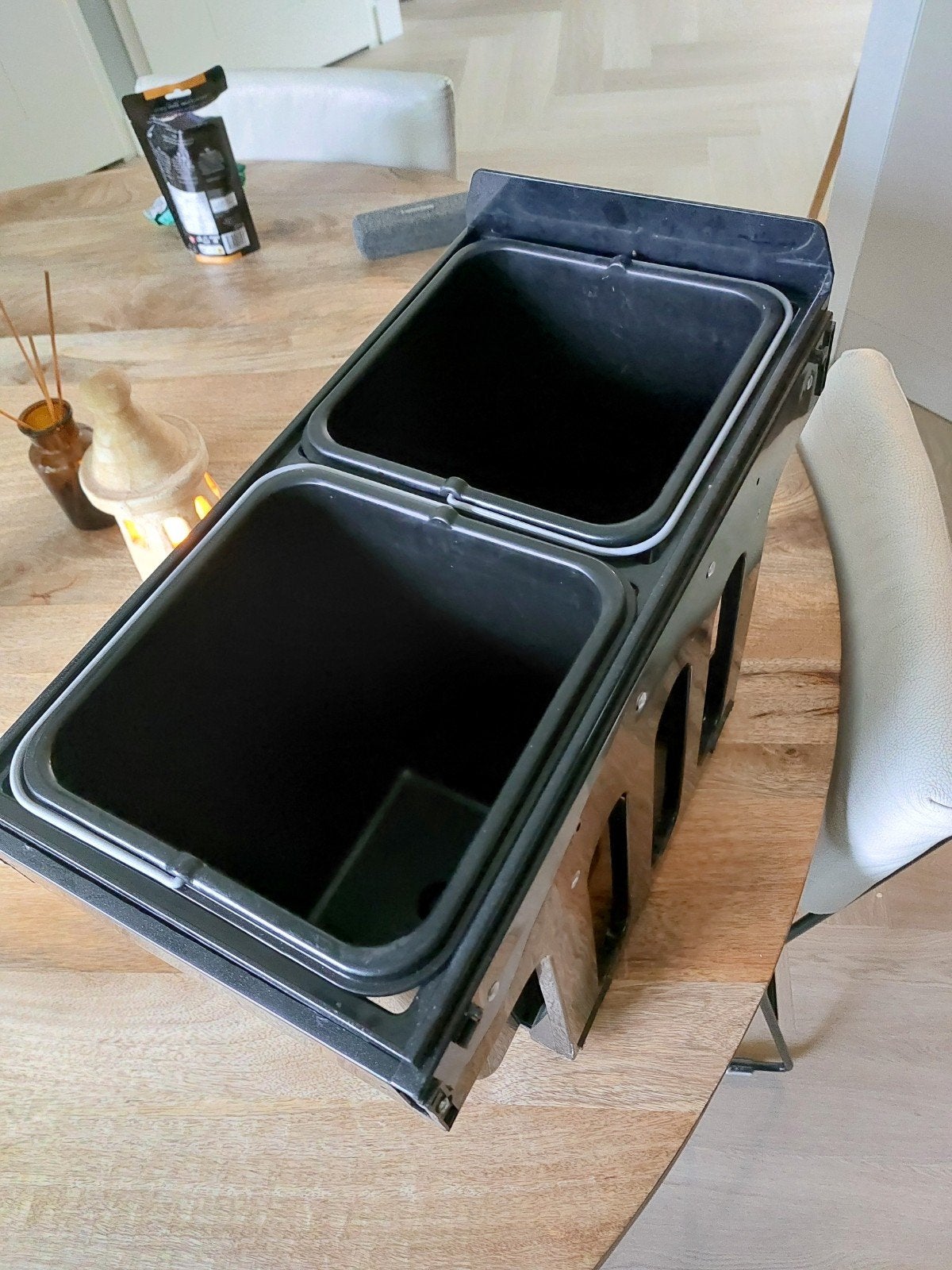 afvalbak 2x8 liter gescheiden afval, Ophalen of Verzenden