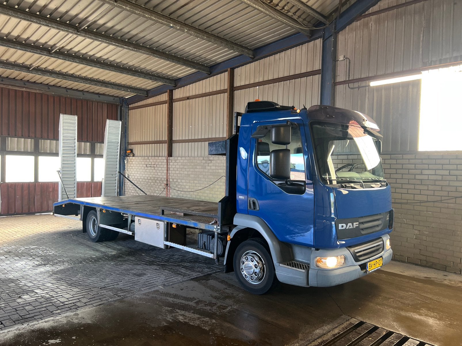 Daf LF, Auto's, Euro 5, Blauw, Bedrijf, Diesel