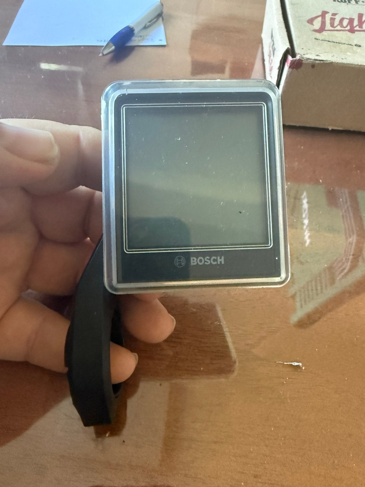 Bosch Intuvia Display met Nieuwe Batterij en Screenprotector, Fietsen en Brommers, Fietsaccessoires | Fietscomputers, Ophalen of Verzenden