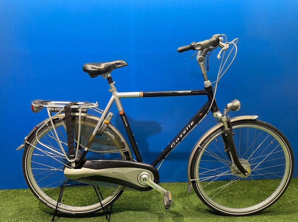 Gazelle Orange Heren Blauw 60cm, Gebruikt, -, - 0
-, NL, 57 tot 61 cm