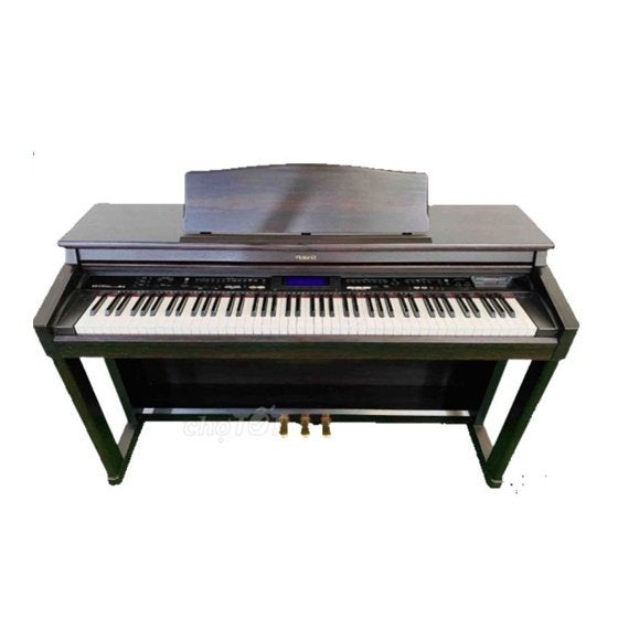 Roland KR-570 digitale piano, Muziek en Instrumenten, Ophalen, Gebruikt, Bruin, Digitaal