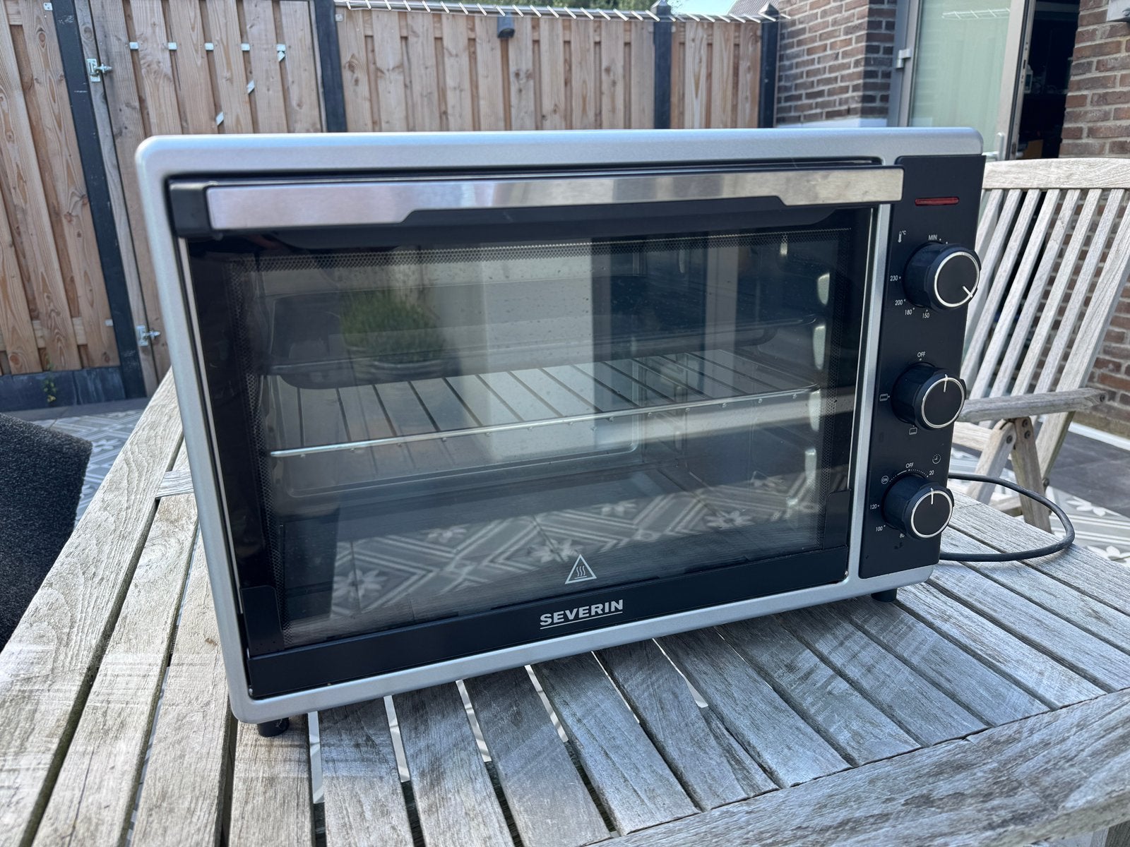 Severin oven, Witgoed en Apparatuur, Ovens, Ophalen, Zo goed als nieuw, Minder dan 45 cm