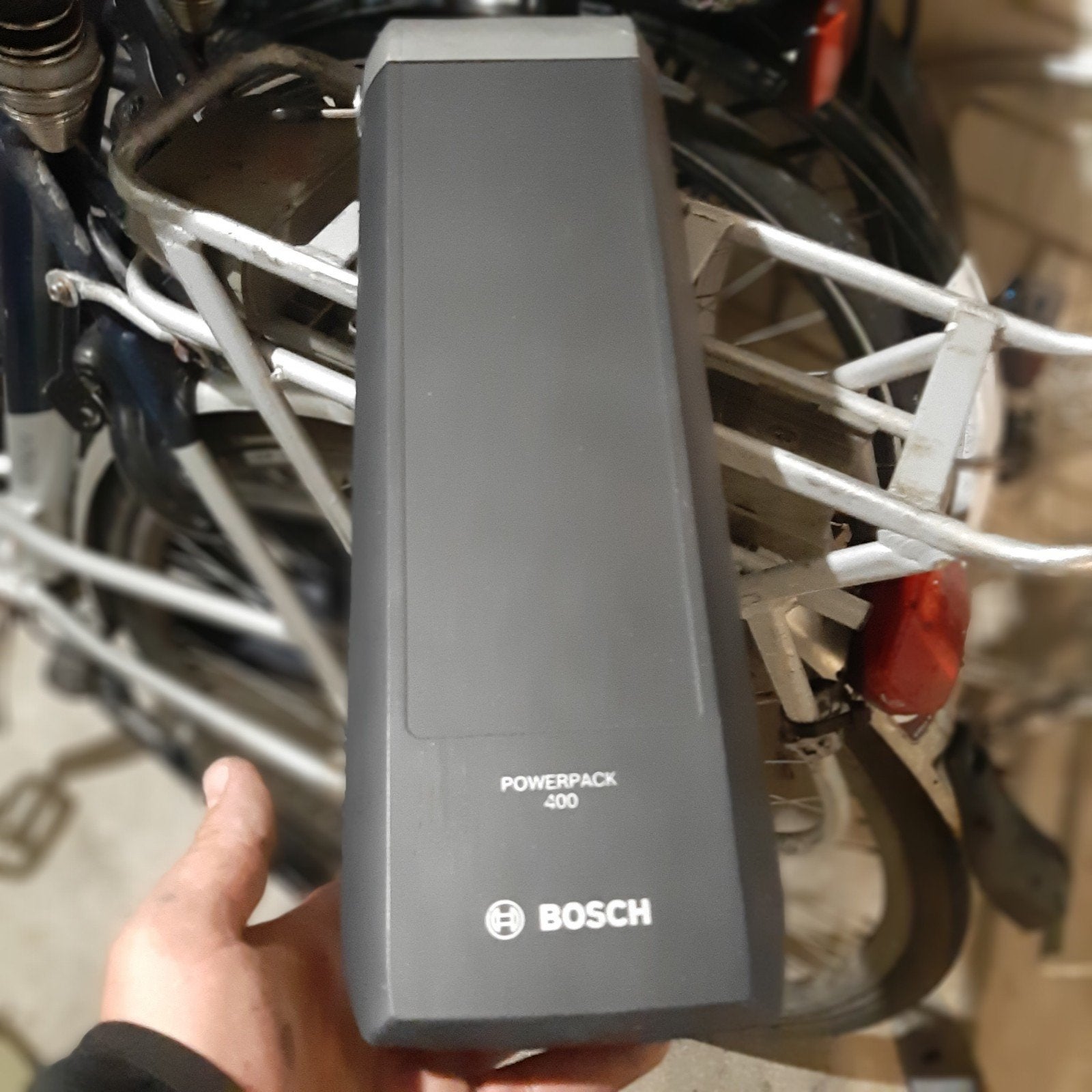 Bosch PowerPack 400 Accu Zwart/Grijs, Gebruikt