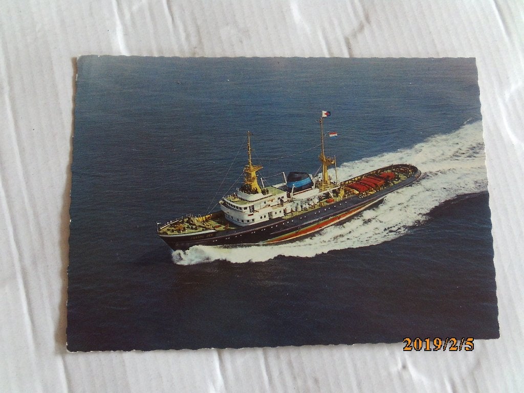 ansichtkaart schip zwarte zee, Ophalen of Verzenden, 1960 tot 1980, Ongelopen