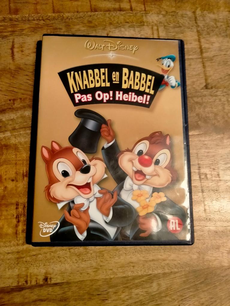 Knabbel en Babbel Pas Op! Heibel! Walt Disney tekenfilm dvd, Alle leeftijden, Ophalen of Verzenden, Gebruikt, Overige soorten