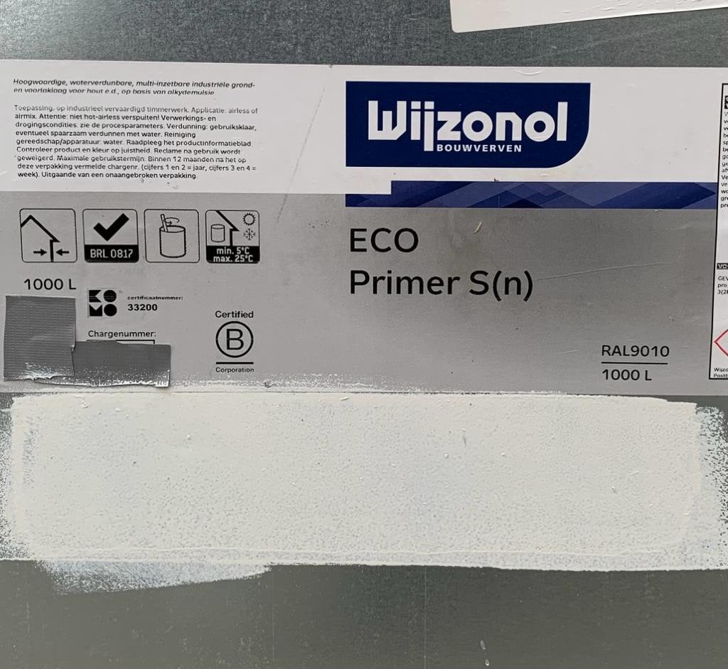 Wijzonol ECO Primer, Ophalen, Wit, Nieuw, Verf