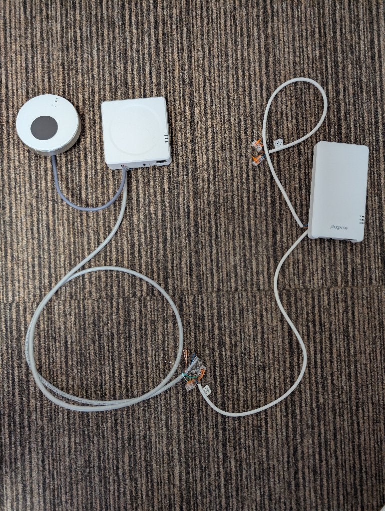 Plugwise Adam+Anna set, thermostaat (werkt in HomeAssistant), Ophalen of Verzenden, Slimme thermostaat, Gebruikt