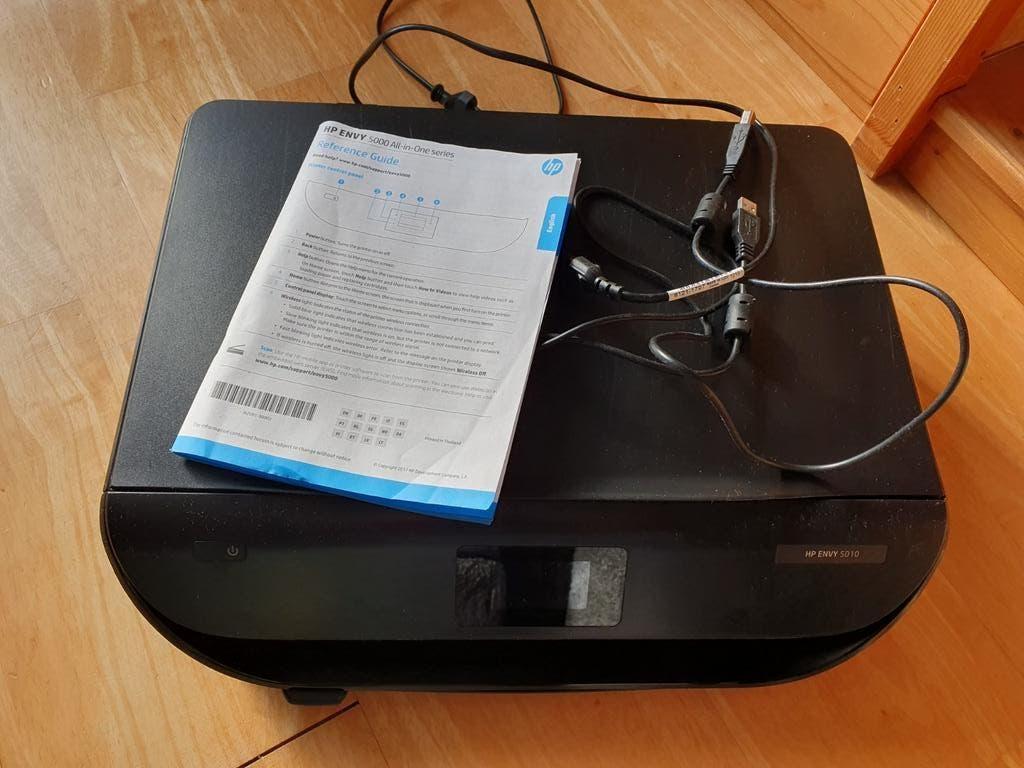 HP Envy 5010 All-in-One Printer - Draadloos & Kleur, Computers en Software, Printers, Zo goed als nieuw, All-in-one, Inkjetprinter