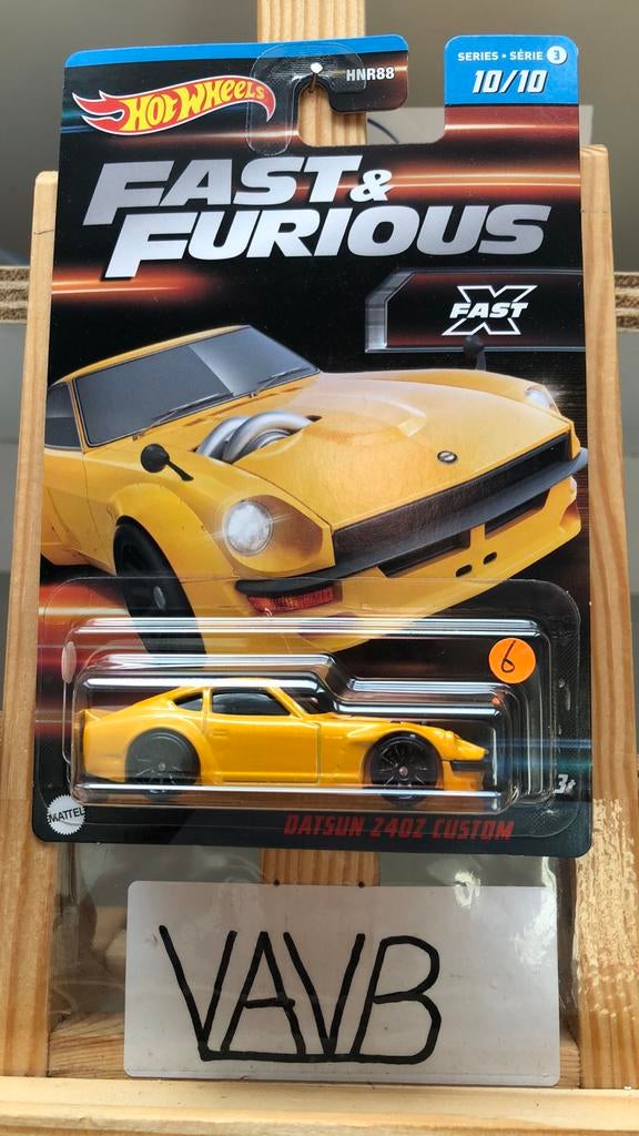 11 Datsun Nissan 240z Hot Wheels Hotwheels VAVB nieuw, Ophalen of Verzenden, Nieuw, Auto