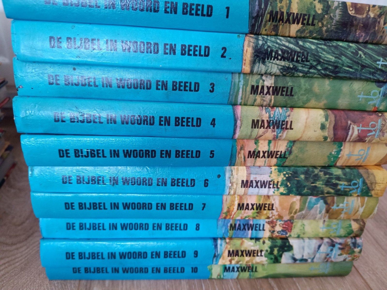 De Bijbel in Woord en Beeld - Complete set (10 delen), Ophalen of Verzenden, Gelezen, Maxwell, Christendom | Katholiek