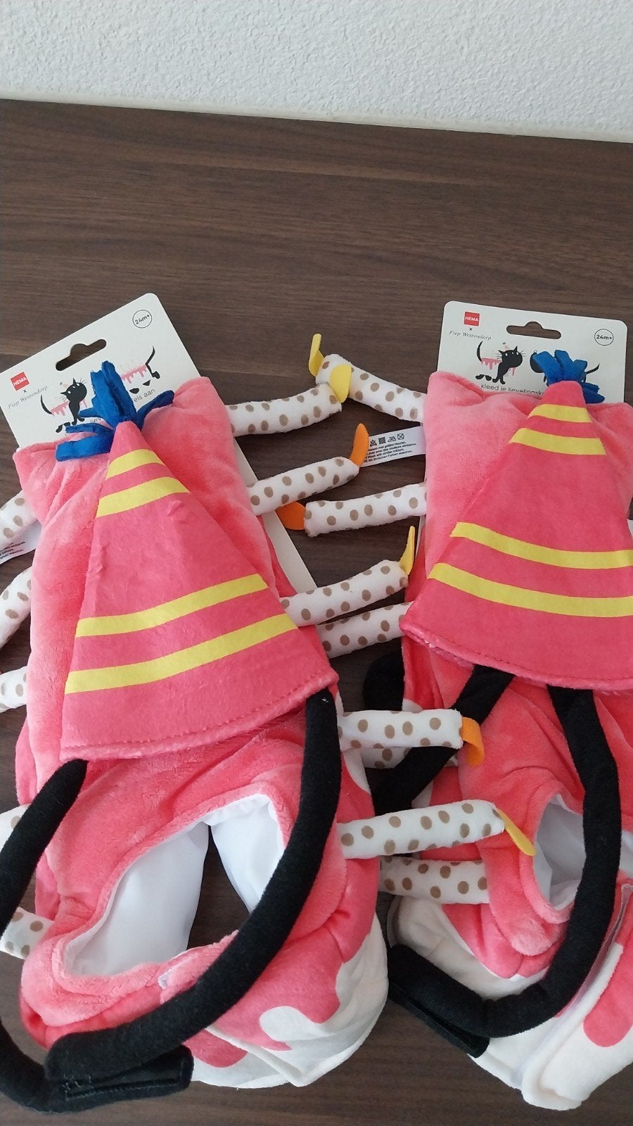 2 verjaardagspakkies / jarig voor Takkie of Siepie, Verzenden, Nieuw, Overige typen, Hema