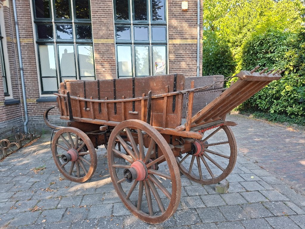 Boerenwagen uit ongeveer 1900, Ophalen