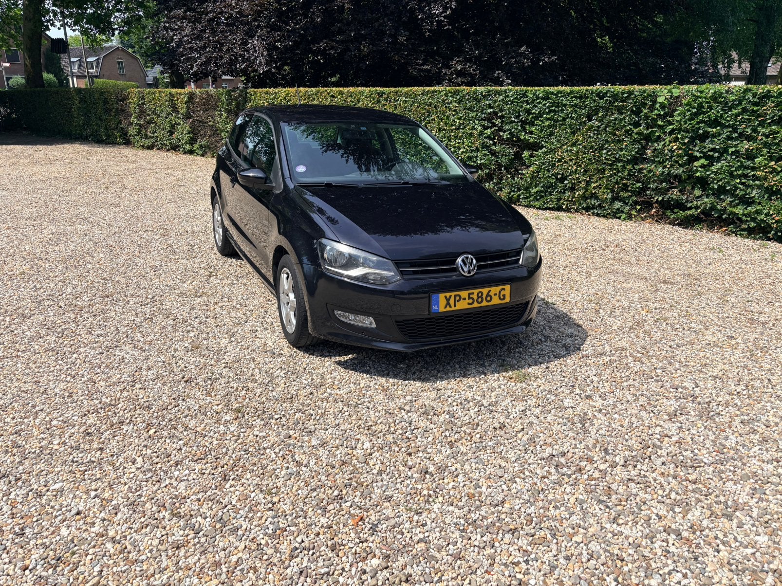 Volkswagen Polo 1.2 TSI 77KW 2010 Zwart, Auto's, Volkswagen, Voorwielaandrijving, Euro 5, 40 €/maand, Zwart