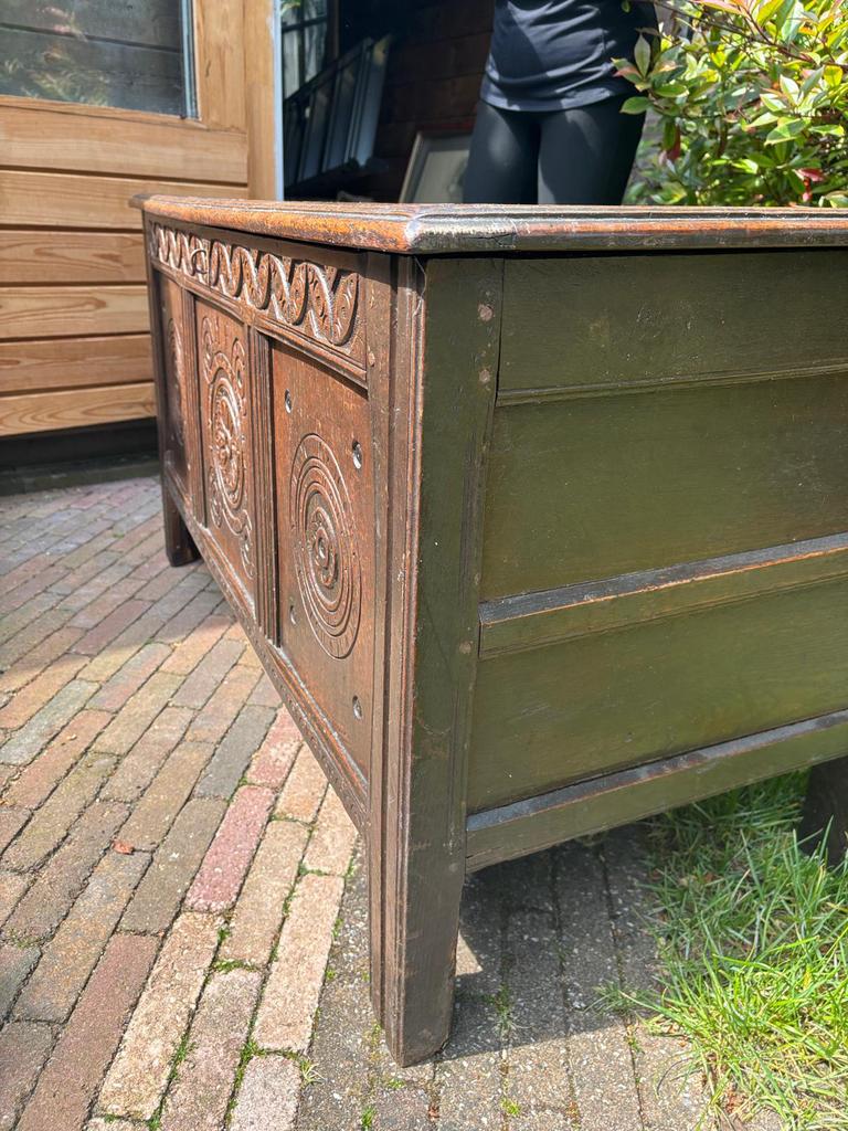 Antieke Dekenkist, Antiek en Kunst, Ophalen