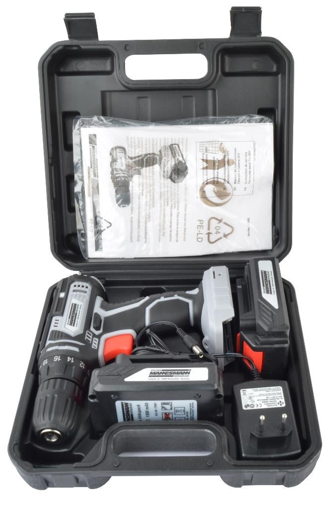 Mannesmann 20 Volt accuboormachine incl. 2 accu's!!, Ophalen, Nieuw, Gereedschap of Toebehoren