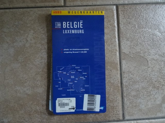 anwb wegenkaart Belgie en Luxemburg, Boeken, 2000 tot heden, Ophalen of Verzenden, België of Luxemburg, Landkaart