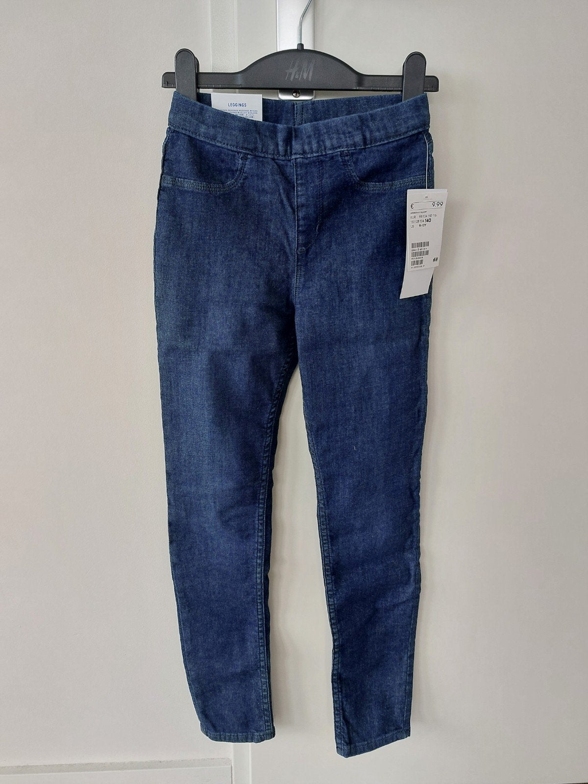 H&M Legging spijkerbroek maat 140, Broek, Meisje, H&M, Nieuw