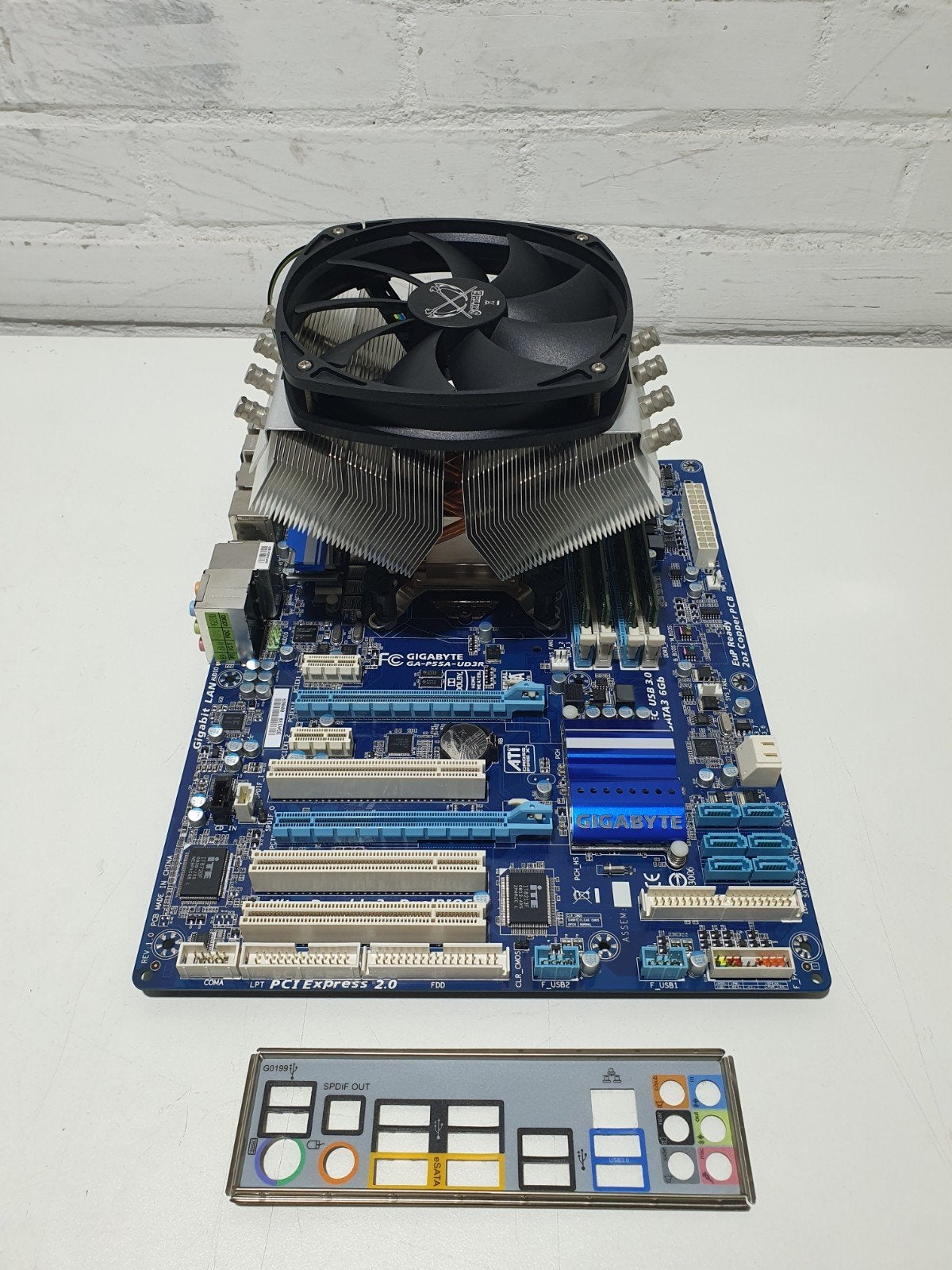 Gigabyte GA-P55A-UD3R + Intel Core i7-860 + 8GB DDR3, LGA 1156, ., Refurbished, DDR3
