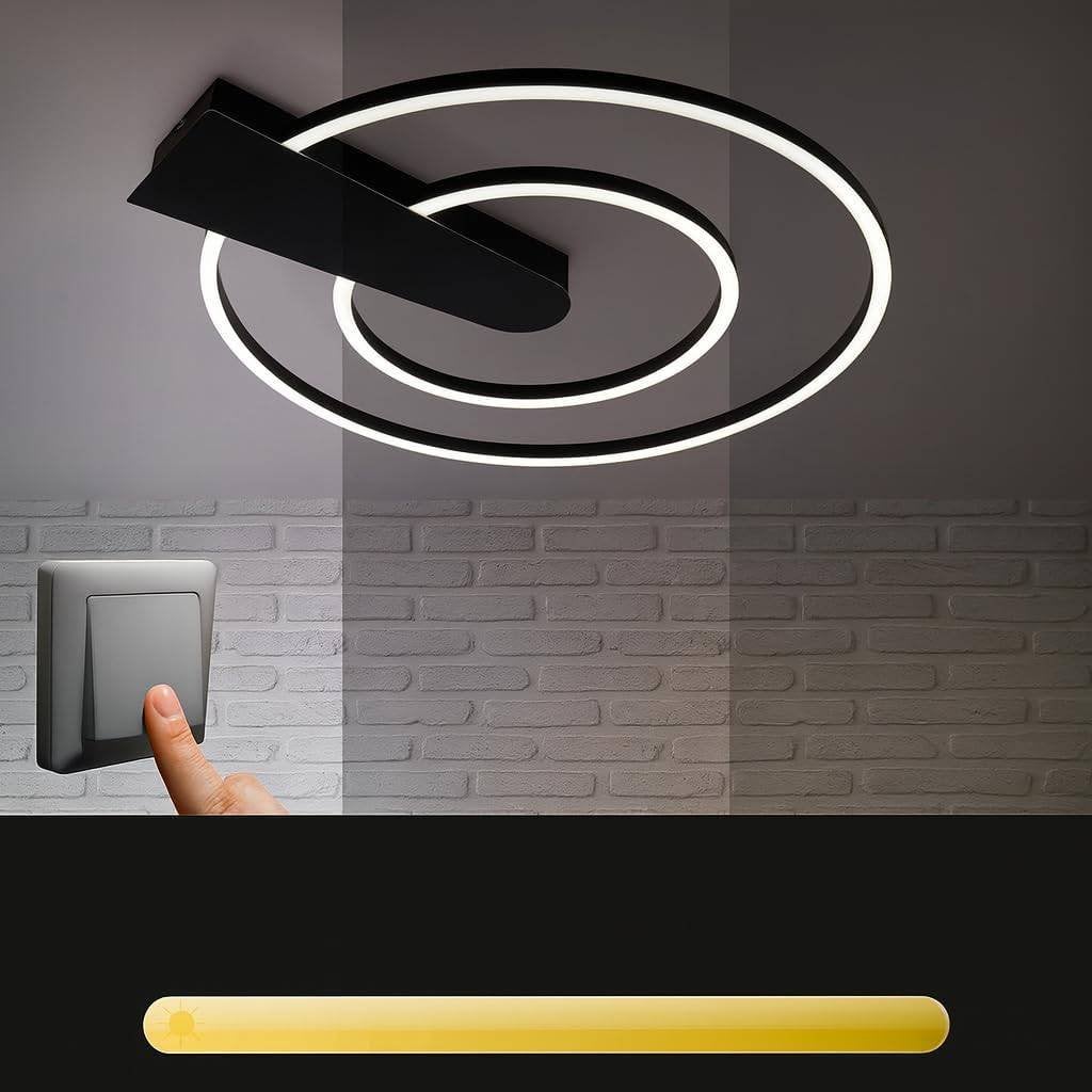 Briloner 3543-015 plafondlamp led 25W 3stapsdimmer 55cm NEW, Ophalen of Verzenden, Nieuw, Metaal
