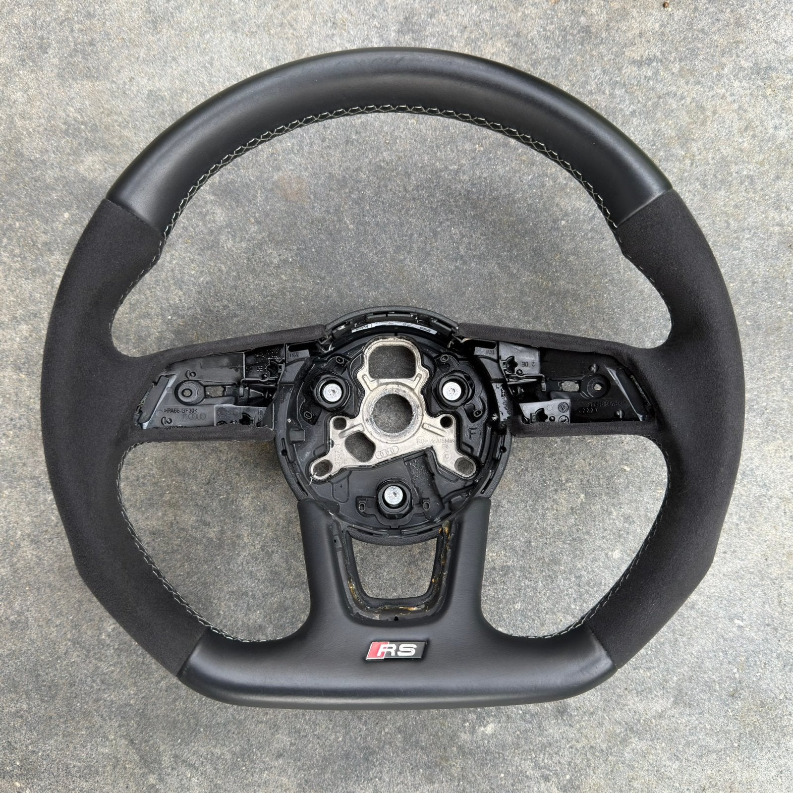 Audi RS RS3 Leer Alcantara Stuur Stuurwiel, Ophalen of Verzenden, Gebruikt, Audi