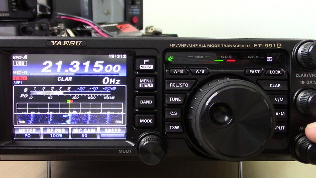 Yaesu ft-991A wordt met doos en manual hf/6/2/70 cm, Telecommunicatie, Zenders en Ontvangers, Ophalen of Verzenden, Gebruikt, Zender en Ontvanger
