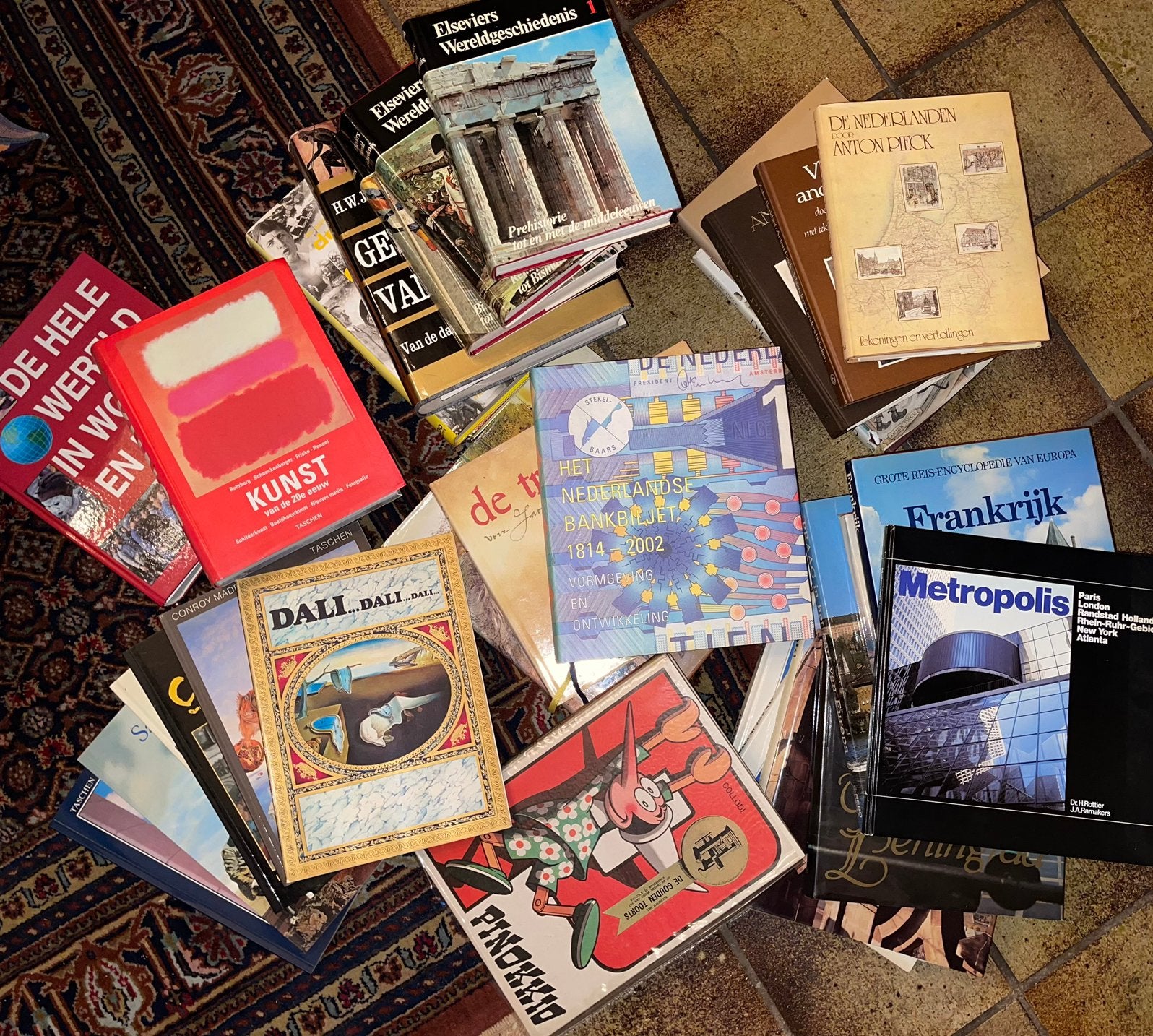 Collectie koffietafel boeken - kunst, reizen, geschiedenis, Ophalen of Verzenden, Zo goed als nieuw, Kunst en Cultuur