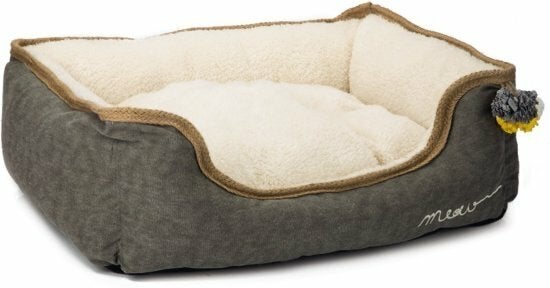 Designed by Lotte kattenmandje, grijs, in nieuwstaat, Ophalen of Verzenden, Zo goed als nieuw