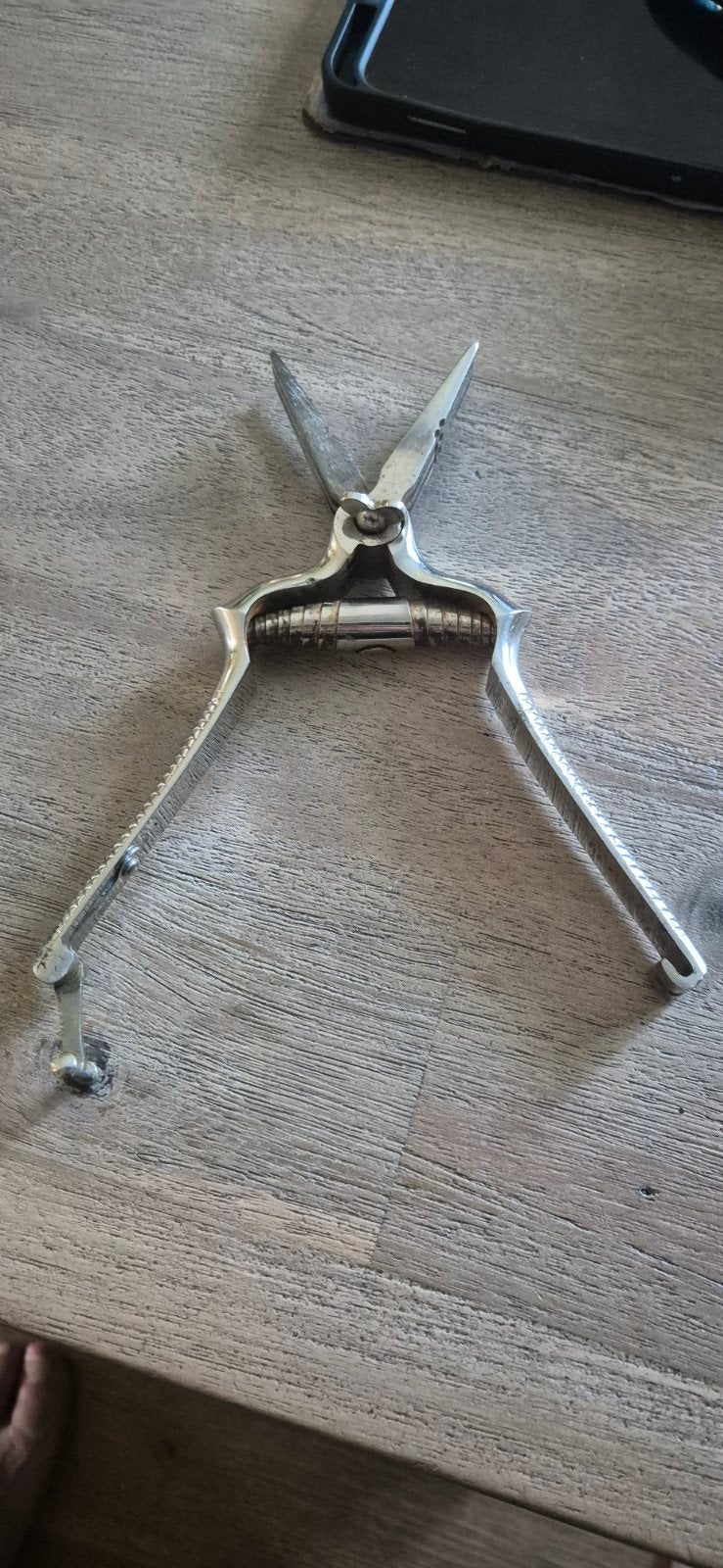 Vintage vleesschaar - Antieke keukengereedschap, Ophalen of Verzenden