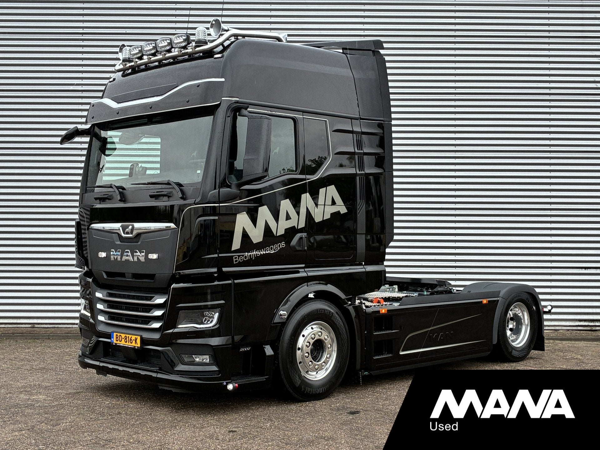 MAN TGX 18.520 4X2 LL GX D30 Hydrauliek Alcoa's Side Skirts, Automaat, Euro 6, MAN, Zwart