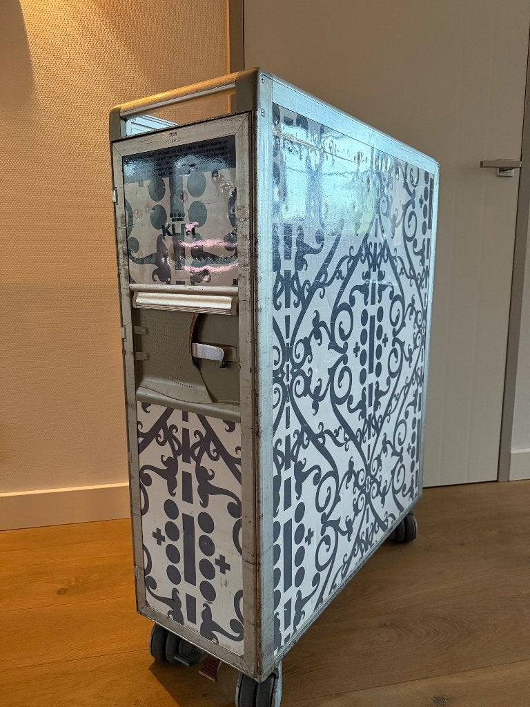 Luchtvaart trolley KLM, Ophalen, Gebruikt