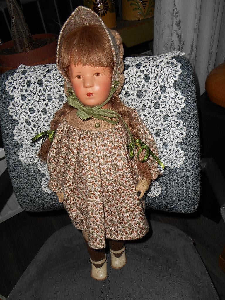 schattig jurkje en muts kathe kruse 52 cm, Ophalen of Verzenden