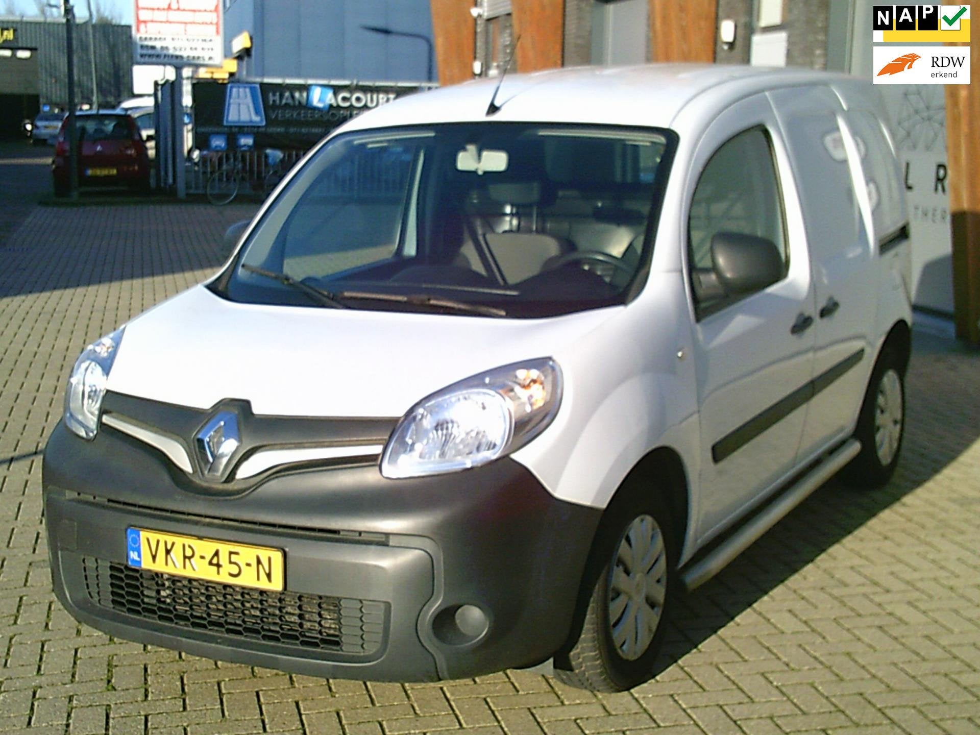 Renault Kangoo 1.5 Blue dCi 80 Comfort Airco 2X Zijschuifdeu, Auto's, Voorwielaandrijving, Dealer onderhouden, Stof, Gebruikt