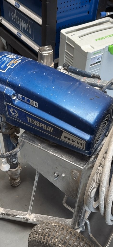 Graco Mark 7 merkur 30.1 75cc  merkur g40 g15, Ophalen, Zo goed als nieuw, Verfspuit of Verfpomp