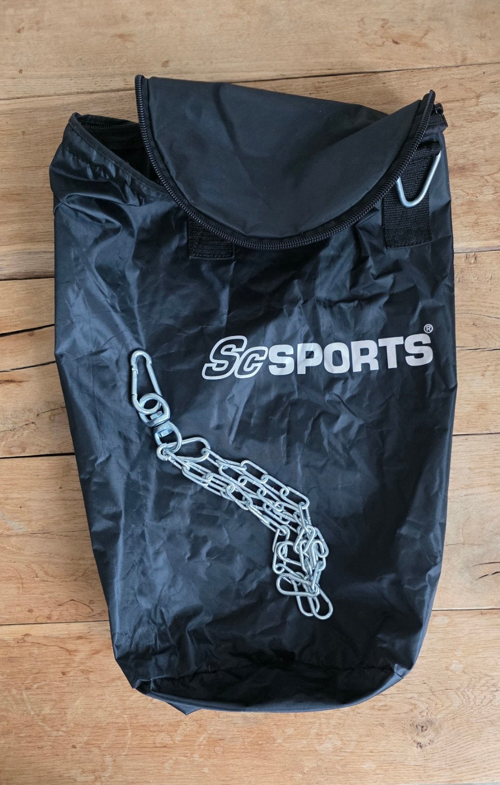 scSports Bokszak 60cm (Leeg/Ongevuld) + Ketting | Ongebruikt, Ophalen of Verzenden, Zo goed als nieuw, Bokszak