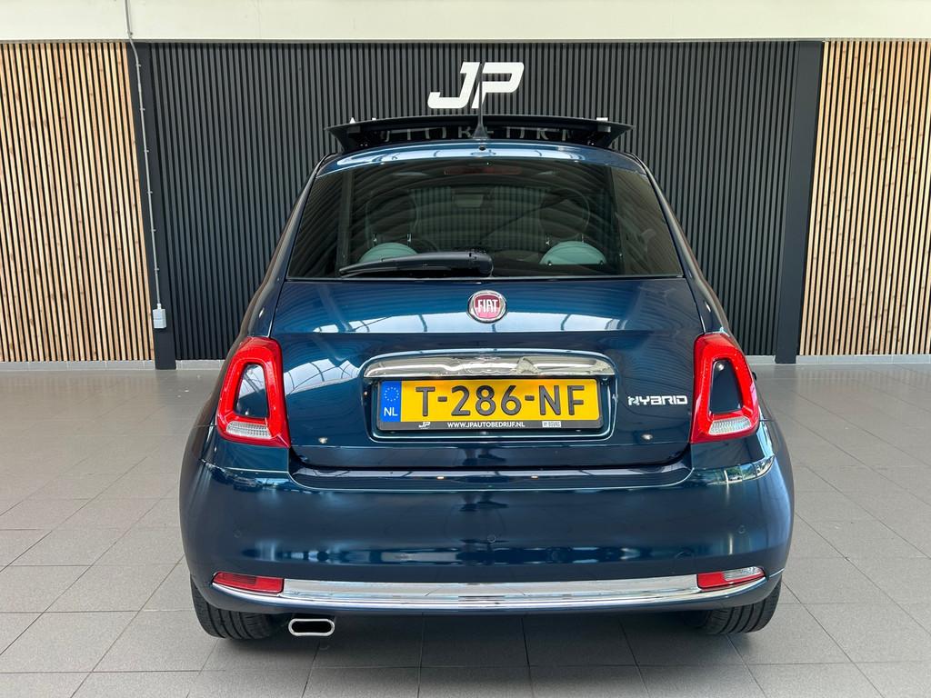 Fiat 500 C 1.0 Hybrid Lounge, Pano Beats audio, Apple carpla, Voorwielaandrijving, Leder en Stof, Automatische klimaatregeling